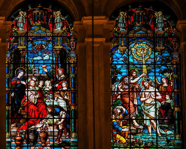 İsa'nın evlilik cana ve saint john tarafından vaftiz