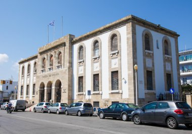 Central Bank of Greece on Rhodes island, Greece