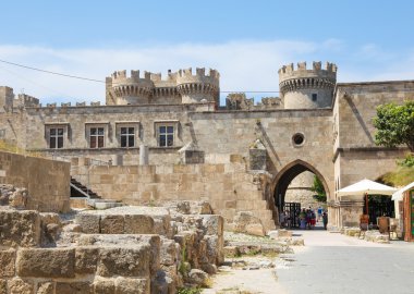 Palace grand Master şövalyeler Rodos, Yunanistan
