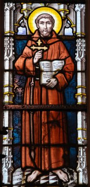 Vitray - Saint Francis Assisi
