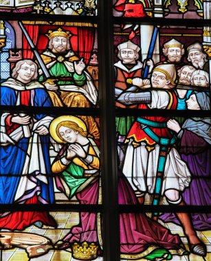 Vitray - Saint Catherine