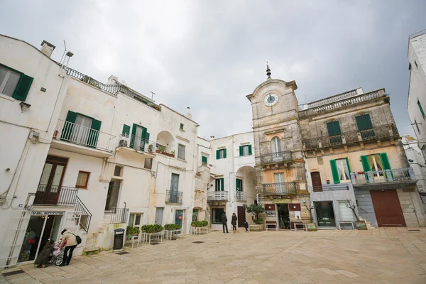 La Casa du Nonna Antonia em Cisternino, Puglia, Sul da Itália — Fotografia de Stock