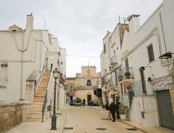 Cisternino in Puglia, Zuid-Italië — Stockfoto