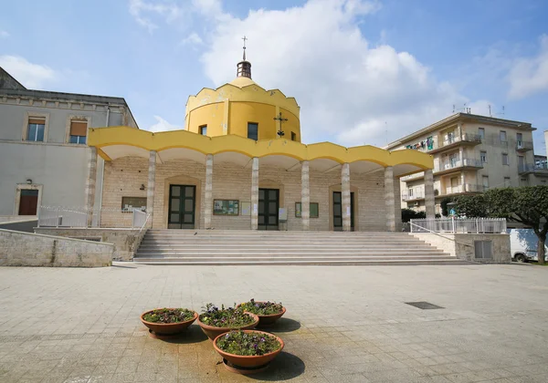Modern church in Martina Franca, Italy