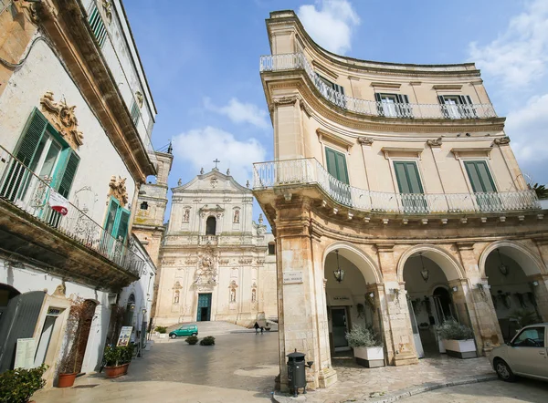 Базилика в Martina Franca, Italy — стоковое фото