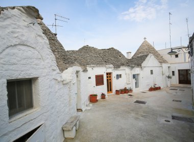 Trulli Alberobello, Puglia, İtalya