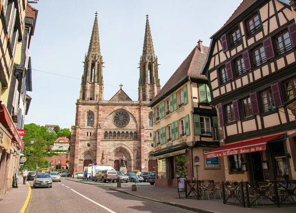 Obernai, Alsasko, Francie — Stock fotografie