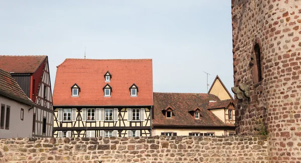 Obernai, Alsácia, França — Fotografia de Stock