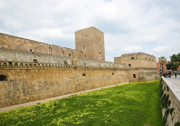 Castelo da Suábia em Bari, Puglia, Italia — Fotografia de Stock