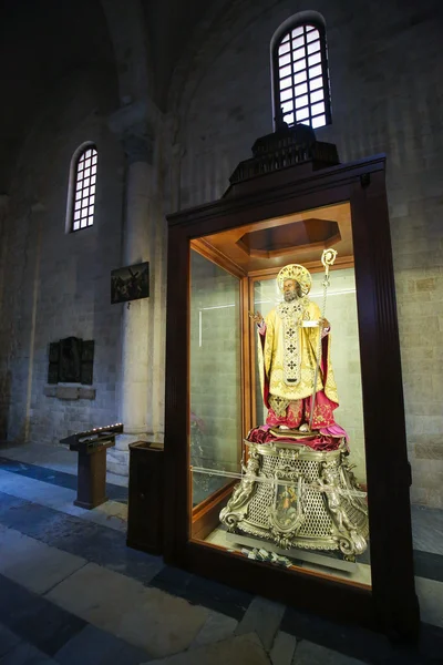 Basilikan Saint Nicholas i Bari, Apulien, Italien — Stockfoto