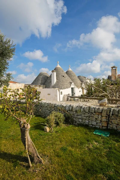 Trulli in Alberobello, Puglia, Italia —  Fotos de Stock