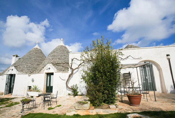 Trulli à Alberobello, Pouilles, Italie — Photo