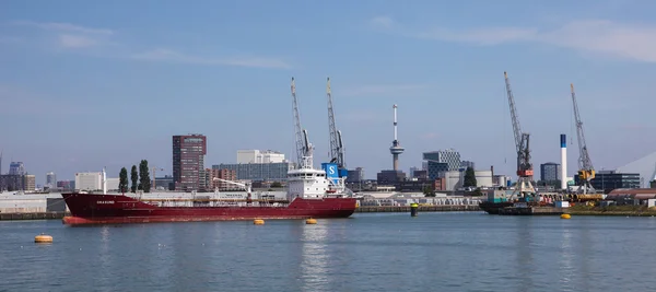 Porto de Roterdão, o maior porto da Europa — Fotografia de Stock