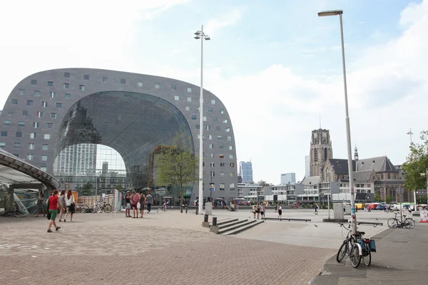 Centro da cidade de Roterdão, Países Baixos — Fotografia de Stock