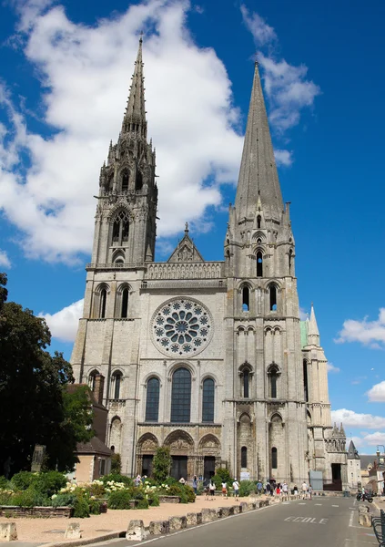 Cathédrale de Chartres Photo De Stock