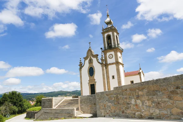 Igreja μητέρα στο Coura de Paredes στην περιοχή Norte, Πορτογαλία — Φωτογραφία Αρχείου