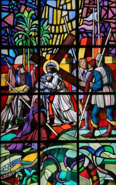 VIA Dolorosa - vitray İsa