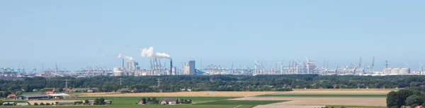Porto de Roterdão, Países Baixos — Fotografia de Stock