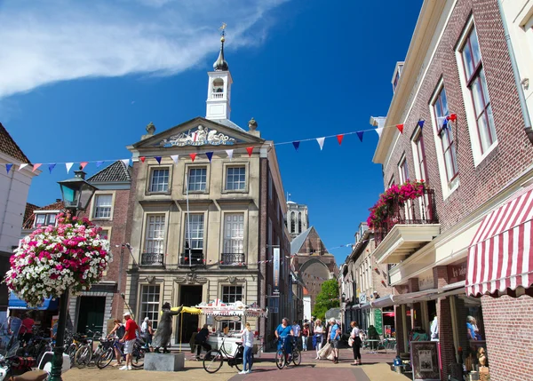 Altes Rathaus von den briel oder brielle in den Niederlanden — Stockfoto