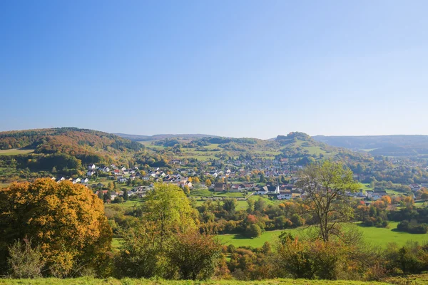 Χωριό της επαρχίας Vulkaneifel στη Γερμανία — Φωτογραφία Αρχείου