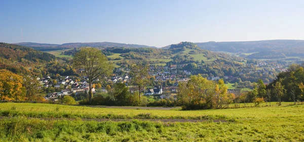 Χωριό της επαρχίας Vulkaneifel στη Γερμανία — Φωτογραφία Αρχείου