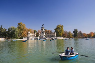 Buen Retiro Park Madrid, İspanya