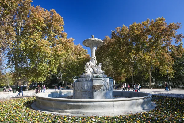 The Buen Retiro Park in Madrid, Spain