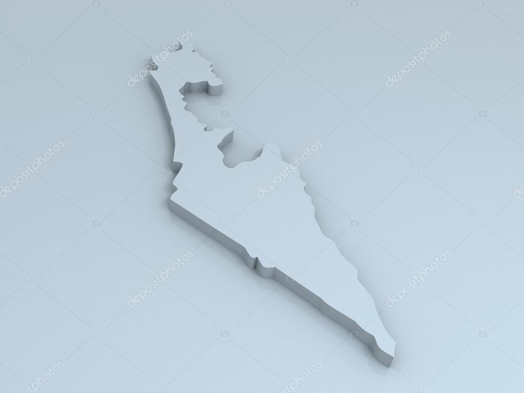 Download Israel 3d Map Stock Photo Image By C Yurikswo 58536727