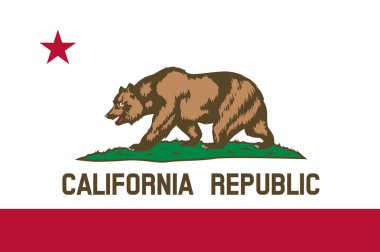 California Flag vector