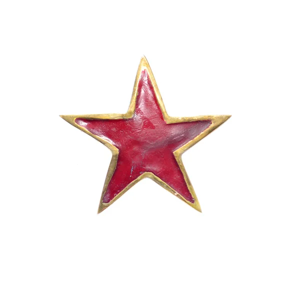 Una estrella roja . — Foto de Stock