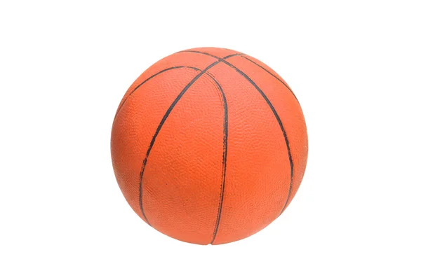 Basketball on white background . — Stock Photo, Image