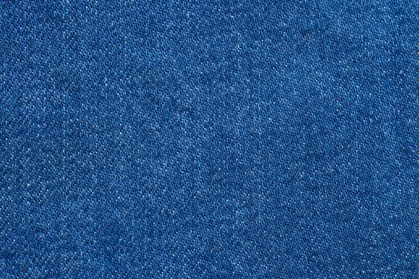Azul Demin Tecido Textura Fundo — Fotografia de Stock