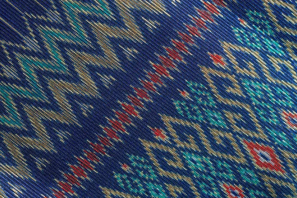手织织物 泰国面料背景 — 图库照片
