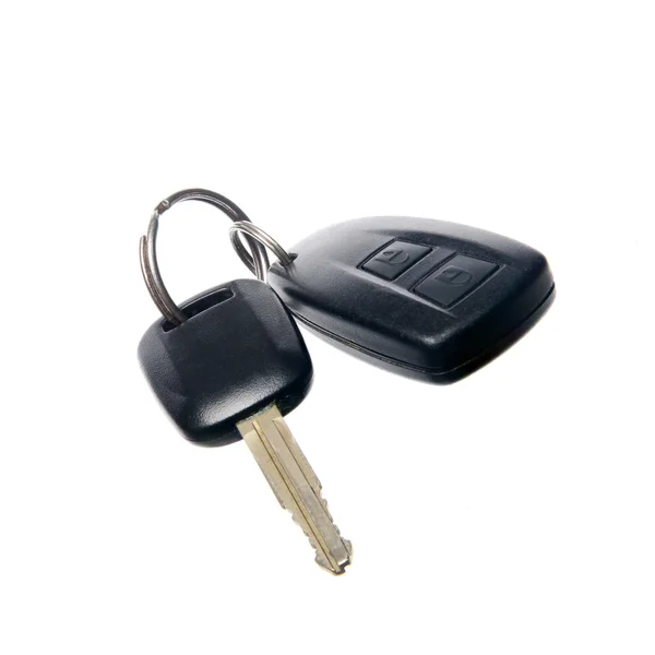 Autó kulcs. Autó kulcs, távirányító. — Stock Fotó