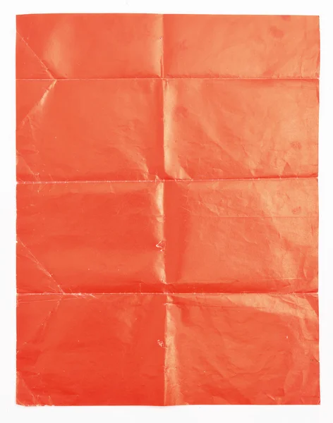 Texture du papier rouge — Photo