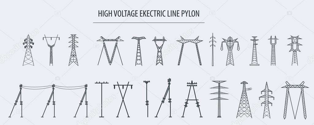 電柱ストックベクター ロイヤリティフリー電柱イラスト Depositphotos