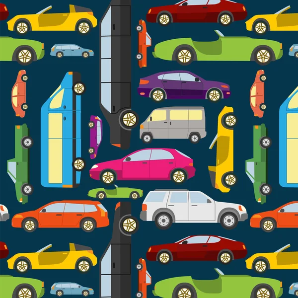 Fondo del coche del pasajero, sin costuras — Vector de stock