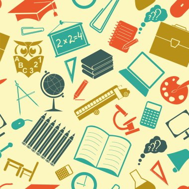 Okul arka plan. Sorunsuz