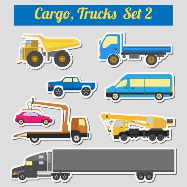 dizi öğelerini taşımacılık: kamyon, kamyonet oluşturmak için