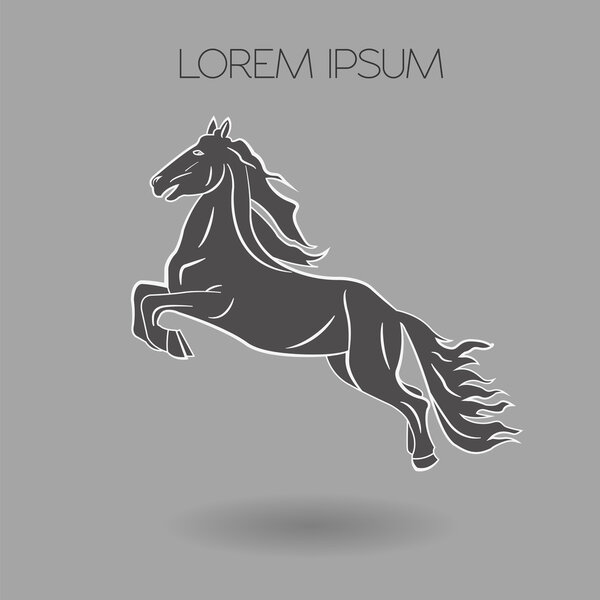 Horse logo and badges templates