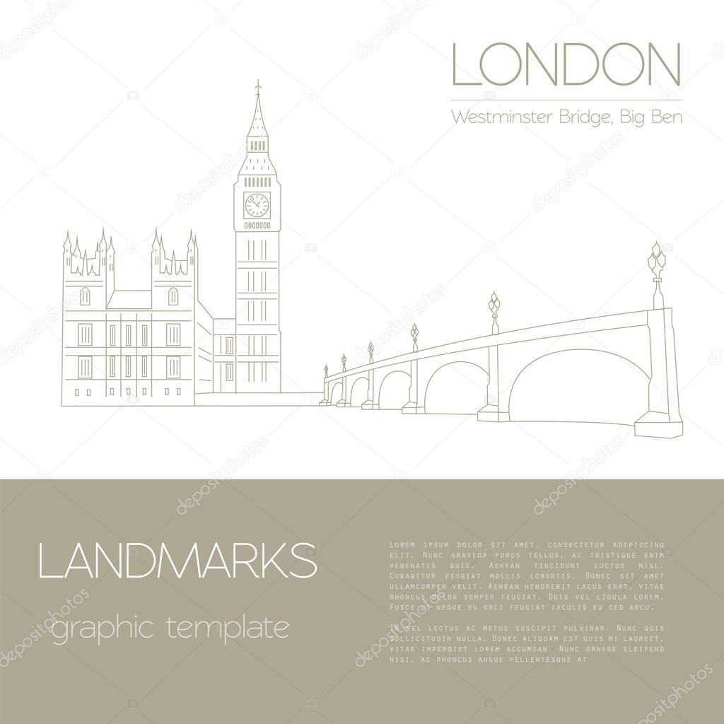 World landmarks. London. United Kingdom.Westminster Abbey, the B