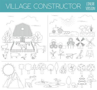 Great city map creator. House constructor. House, cafe, restaura