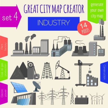 Great city map creator. House constructor. House, cafe, restaura