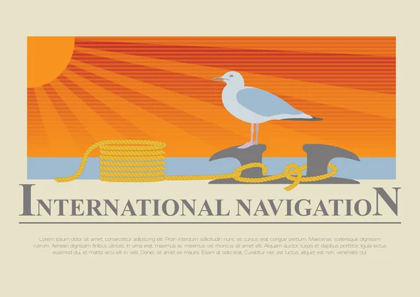 Set of sailing boat and nautical logos. — Stock Vector