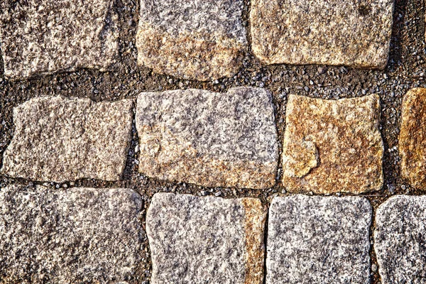 Sidewalk made of stones