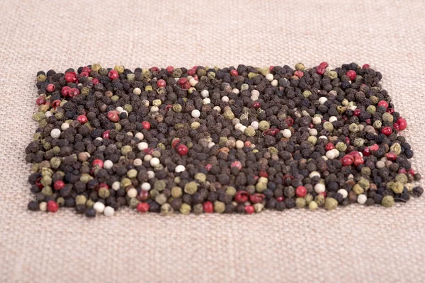 arka plan olarak renkli karabiber