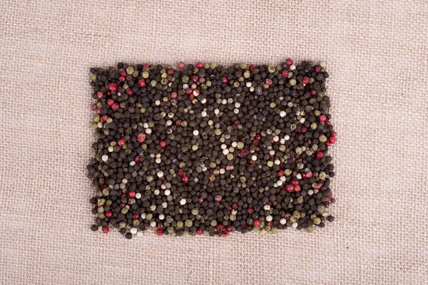 arka plan olarak renkli karabiber