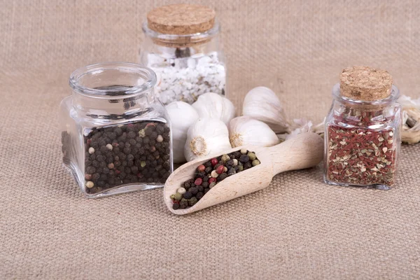 biber kapsayıcısında depolanan