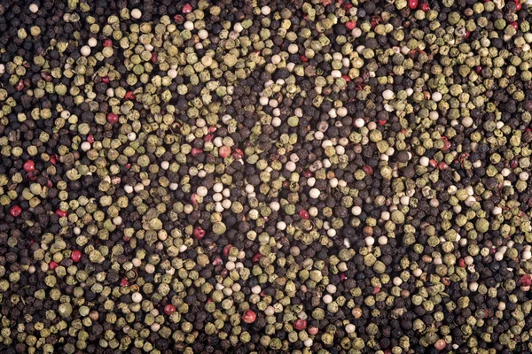 Χρωματιστά peppercorns ως φόντο — Φωτογραφία Αρχείου