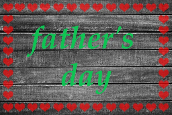 Card on the occasion of Father's Day — Stock Photo, Image